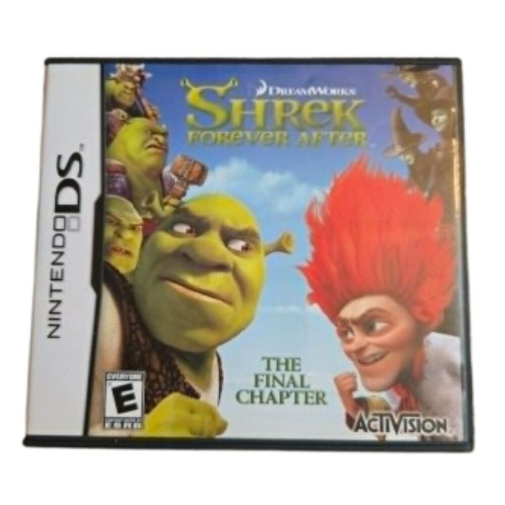 Shrek Forever After DS Game CIB w/ Manual Tested Nintendo DS 3DS